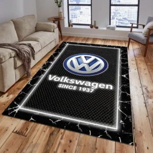 Volkswagen Rug, Gift For Volkswagen Lovers, Gift For Him, Husband, Boyfriend CAR15003142534 - Grey