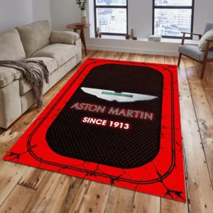 Aston Martin Rug, Gift For Aston Martin Lovers, Gift For Him, Husband, Boyfriend CAR15203142501 - Red