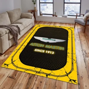 Aston Martin Rug, Gift For Aston Martin Lovers, Gift For Him, Husband, Boyfriend CAR15203142501 - Yelloư