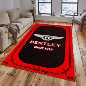 Bentley Rug, Gift For Bentley Lovers, Gift For Him, Husband, Boyfriend CAR15203142503 - Red