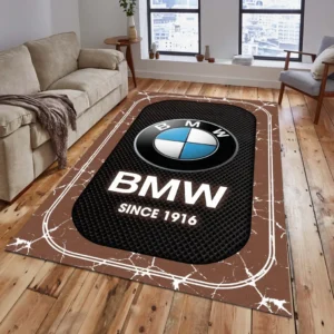 BMW Car Rug, Gift For BMW Car Lovers, Gift For Him, Husband, Boyfriend CAR15203142504 - Brown