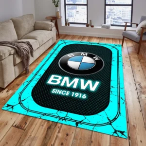 BMW Car Rug, Gift For BMW Car Lovers, Gift For Him, Husband, Boyfriend CAR15203142504 - Cyan