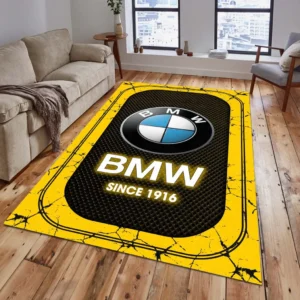 BMW Car Rug, Gift For BMW Car Lovers, Gift For Him, Husband, Boyfriend CAR15203142504 - Yelloư