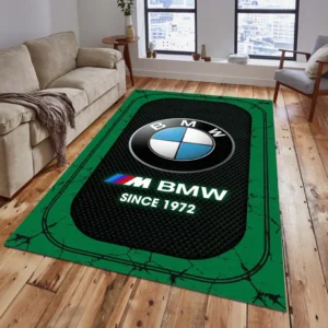 BMW M Car Rug, Gift For BMW M Car Lovers, Gift For Him, Husband, Boyfriend CAR15203142505 - Green
