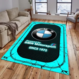 BMW Motorsport Rug, Gift For BMW Motorsport Lovers, Gift For Him, Husband, Boyfriend CAR15203142506 - Cyan