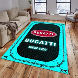 Bugatti Rug, Gift For Bugatti Lovers, Gift For Him, Husband, Boyfriend CAR15203142507 - Cyan