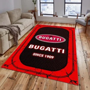 Bugatti Rug, Gift For Bugatti Lovers, Gift For Him, Husband, Boyfriend CAR15203142507 - Red