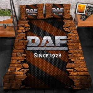 DAF Bedding Set, Gift For DAF Lovers CAR156031325333 - Orange