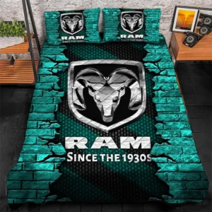 Ram Truck Bedding Set, Gift For Ram Truck Lovers CAR156031325337 - Cyan