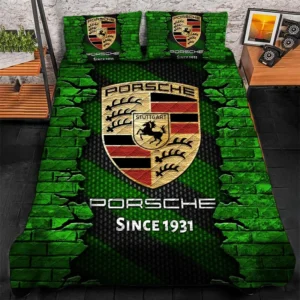 Porsche Bedding Set, Gift For Porsche Lovers CAR156031325345 - Green