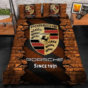 Porsche Bedding Set, Gift For Porsche Lovers CAR156031325345 - Orange