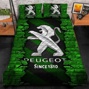Peugeot Bedding Set, Gift For Peugeot Lovers CAR156031325351 - Green