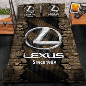 Lexus Bedding Set, Gift For Lexus Lovers CAR156031325352 - Brown
