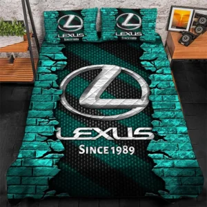 Lexus Bedding Set, Gift For Lexus Lovers CAR156031325352 - Cyan