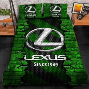 Lexus Bedding Set, Gift For Lexus Lovers CAR156031325352 - Green