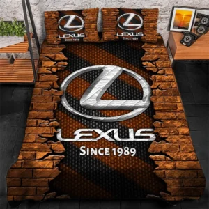 Lexus Bedding Set, Gift For Lexus Lovers CAR156031325352 - Orange