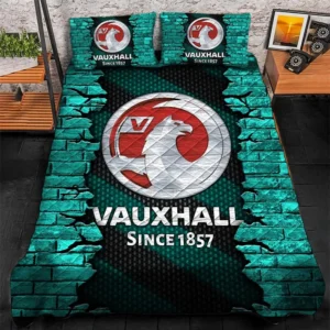 Vauxhall Bedding Set, Gift For Vauxhall Lovers CAR156031325354 - Cyan