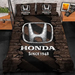 Honda Bedding Set, Gift For Honda Lovers CAR156031325355 - Brown