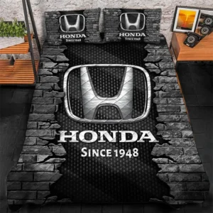 Honda Bedding Set, Gift For Honda Lovers CAR156031325355 - Gray
