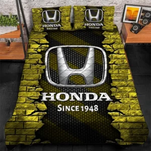 Honda Bedding Set, Gift For Honda Lovers CAR156031325355 - Yellow