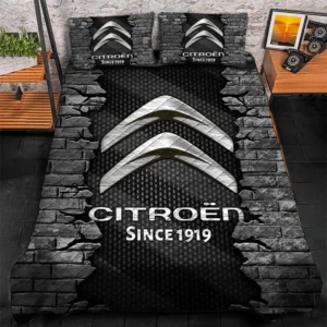 Citroen Bedding Set, Gift For Citroen Lovers CAR156031325358 - Gray