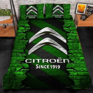 Citroen Bedding Set, Gift For Citroen Lovers CAR156031325358 - Green
