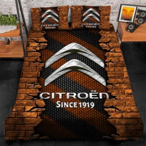 Citroen Bedding Set, Gift For Citroen Lovers CAR156031325358 - Orange