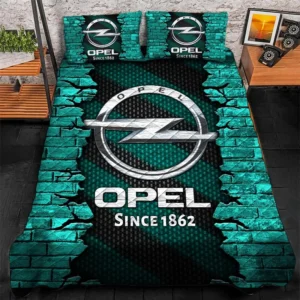 Opel Bedding Set, Gift For Opel Lovers CAR156031325371 - Cyan