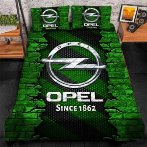 Opel Bedding Set, Gift For Opel Lovers CAR156031325371 - Green