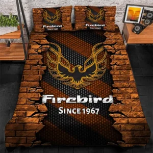 Firebird Pontiac Bedding Set, Gift For Firebird Pontiac Lovers CAR156031325373 - Orange