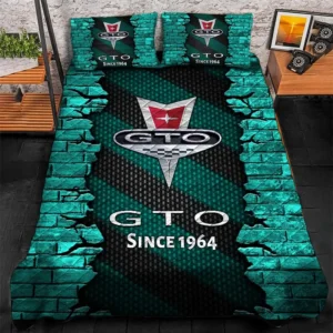 Pontiac GTO Bedding Set, Gift For Pontiac GTO Lovers CAR156031325375 - Cyan