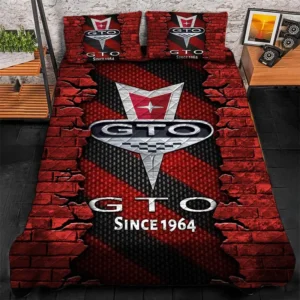 Pontiac GTO Bedding Set, Gift For Pontiac GTO Lovers CAR156031325375 - Red