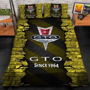 Pontiac GTO Bedding Set, Gift For Pontiac GTO Lovers CAR156031325375 - Yellow