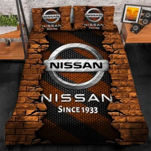 Nissan Bedding Set, Gift For Nissan Lovers CAR156031325381 - Orange