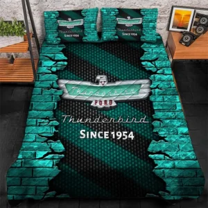 Thunderbird Bedding Set, Gift For Thunderbird Lovers CAR156031325384 - Cyan