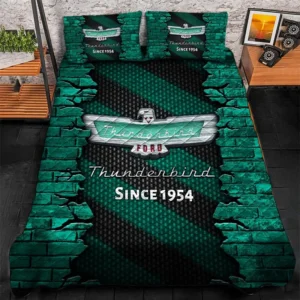 Thunderbird Bedding Set, Gift For Thunderbird Lovers CAR156031325384 - Green