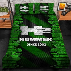 Hummer H2 Bedding Set, Gift For Hummer H2 Lovers CAR156031325386 - Green