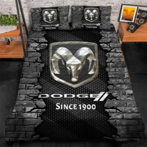 Dodge Bedding Set, Gift For Dodge Lovers CAR156031325388 - Gray