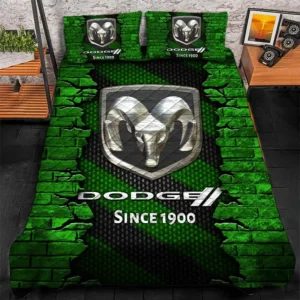 Dodge Bedding Set, Gift For Dodge Lovers CAR156031325388 - Green