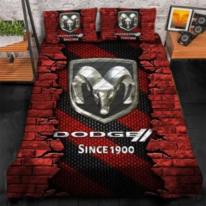Dodge Bedding Set, Gift For Dodge Lovers CAR156031325388 - Red