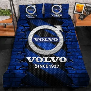 Volvo Bedding Set, Gift For Volvo Lovers CAR156031325389 - Blue