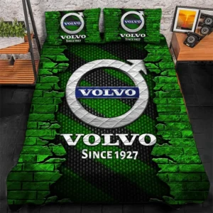 Volvo Bedding Set, Gift For Volvo Lovers CAR156031325389 - Green