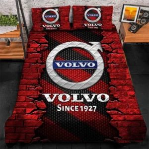Volvo Bedding Set, Gift For Volvo Lovers CAR156031325389 - Red