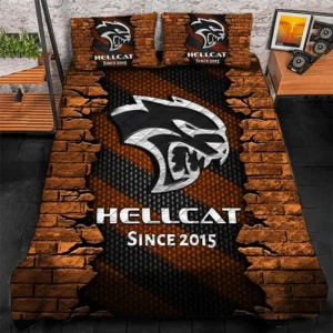 Hellcat Bedding Set, Gift For Hellcat Lovers CAR156031325393 - Orange