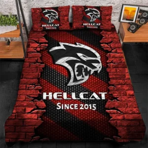 Hellcat Bedding Set, Gift For Hellcat Lovers CAR156031325393 - Red