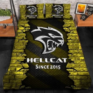 Hellcat Bedding Set, Gift For Hellcat Lovers CAR156031325393 - Yellow