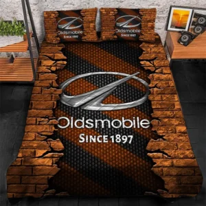 Oldsmobile Bedding Set, Gift For Oldsmobile Lovers CAR156031325396 - Orange