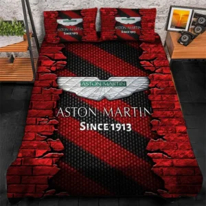 Aston Martin Bedding Set, Gift For Aston Martin Lovers CAR156031325405 - Red