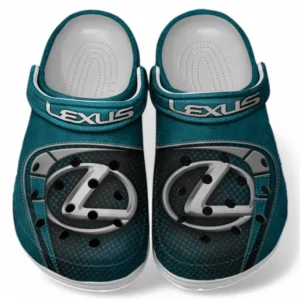 Lexus Crocs Sandals For Men Women, Gift For Lexus Fan CAR177031425576 - Cyan