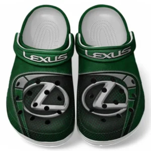 Lexus Crocs Sandals For Men Women, Gift For Lexus Fan CAR177031425576 - Green